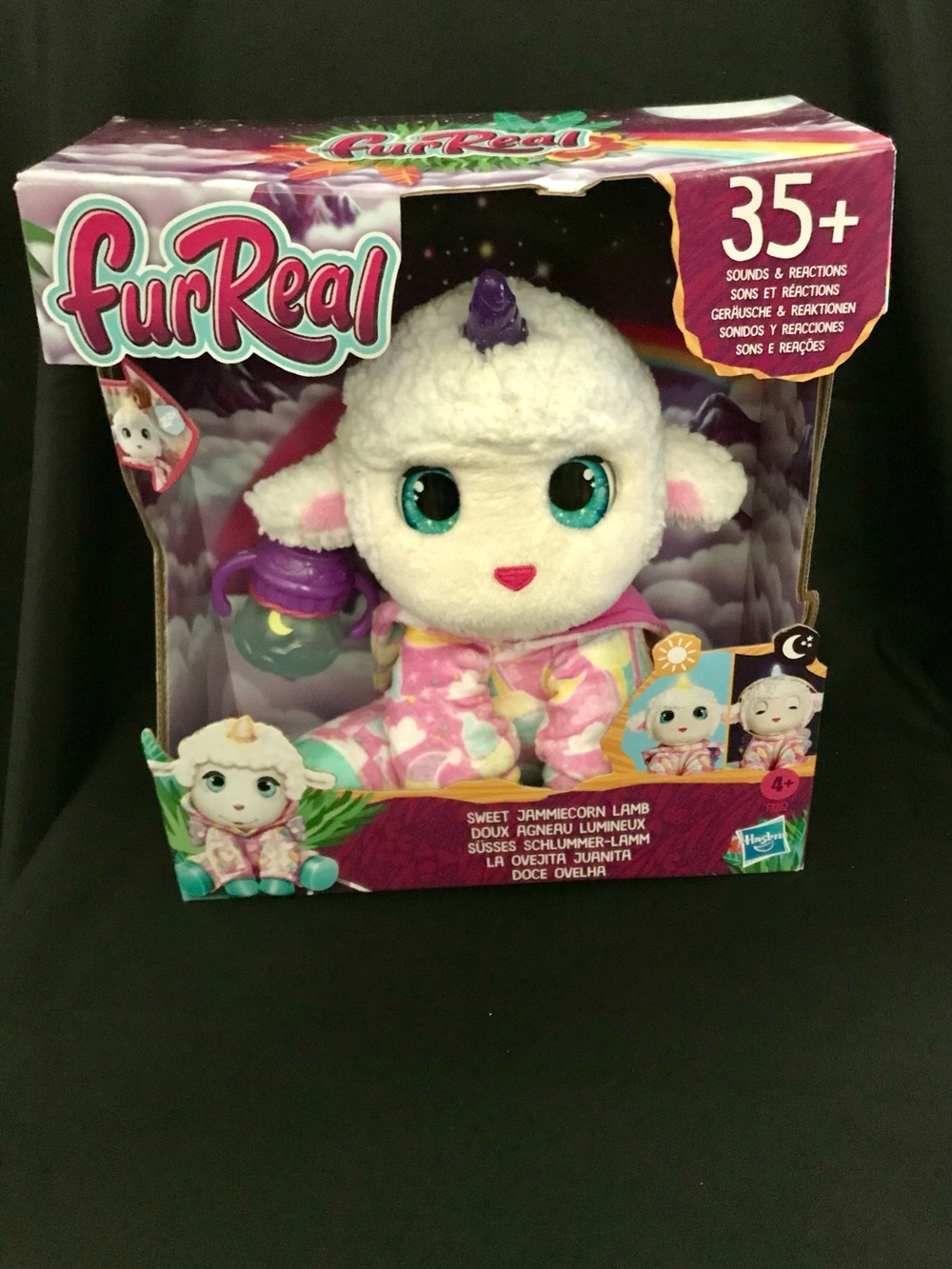 FurReal Sweet Jammiecorn Lamb / Plush Animal / 35+ Sounds & Reactions / New NIB